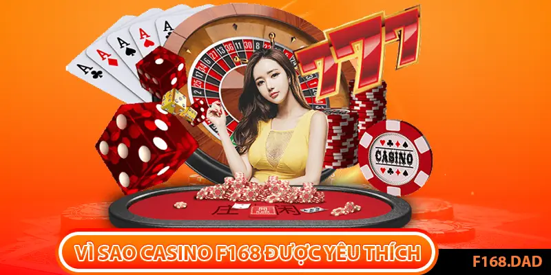 Casino F168 có hệ thống bảo mật tuyệt đối dành cho hội viên cá cược online